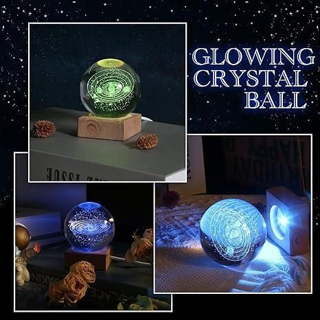 3D Crystal Lamp Ball- Enchanting Lights