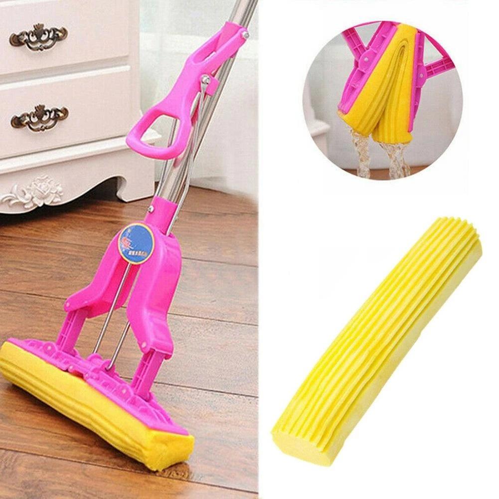 Mop Home Cleaning Sponge Floor Cleaning & Folding Absorbing Squeeze Water Magic Mop (Assorted) - Allthings