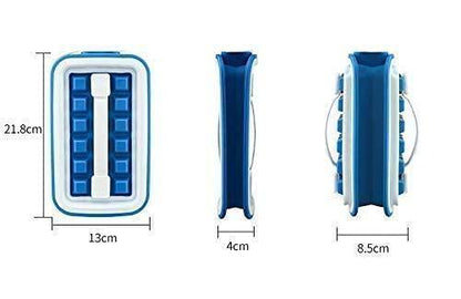 Folding Curling Ice Tray Molds Bar Maker Bag