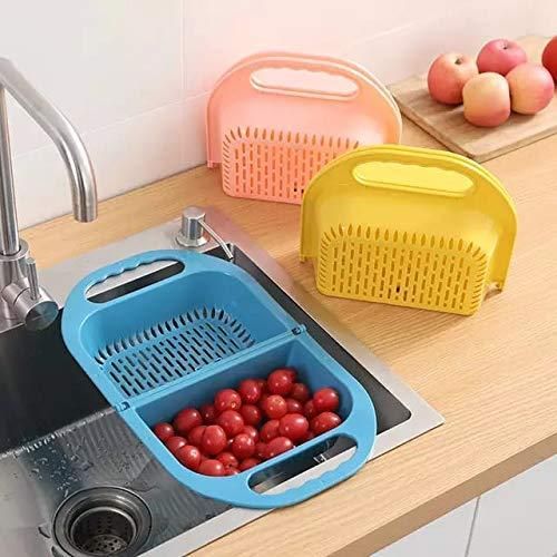 Kitchen Foldable Colander Sink Strainer Basket�(Pack of 2) - Allthings