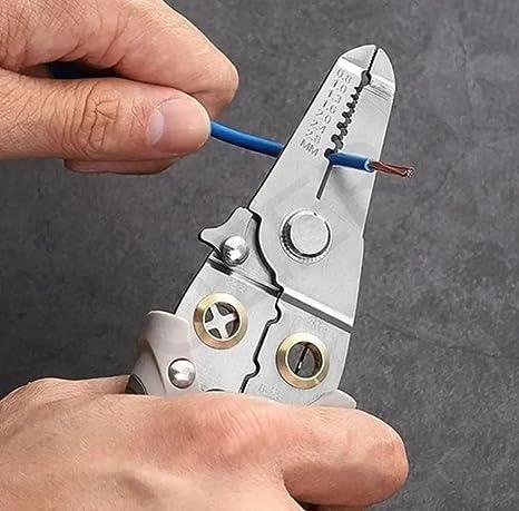 6 in 1 Cable Looping, Splitting, Cutting Pliers Wire Strippers - Allthings