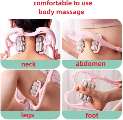 6 Wheel Dual Pressure Point Cervical Neck Massager - Allthings