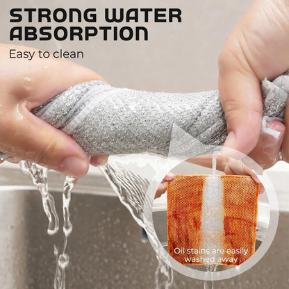 Multipurpose Wire Dishwashing Rags for Wet and Dry Pack