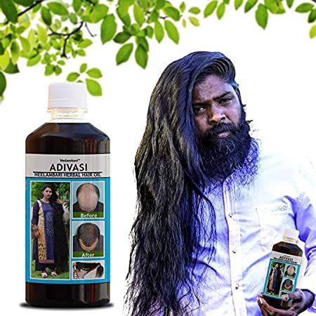 Adivasi Neelgiri Herbal Hair Oil 125ML (60 day course)